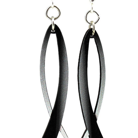 Modern Ribbon Earrings