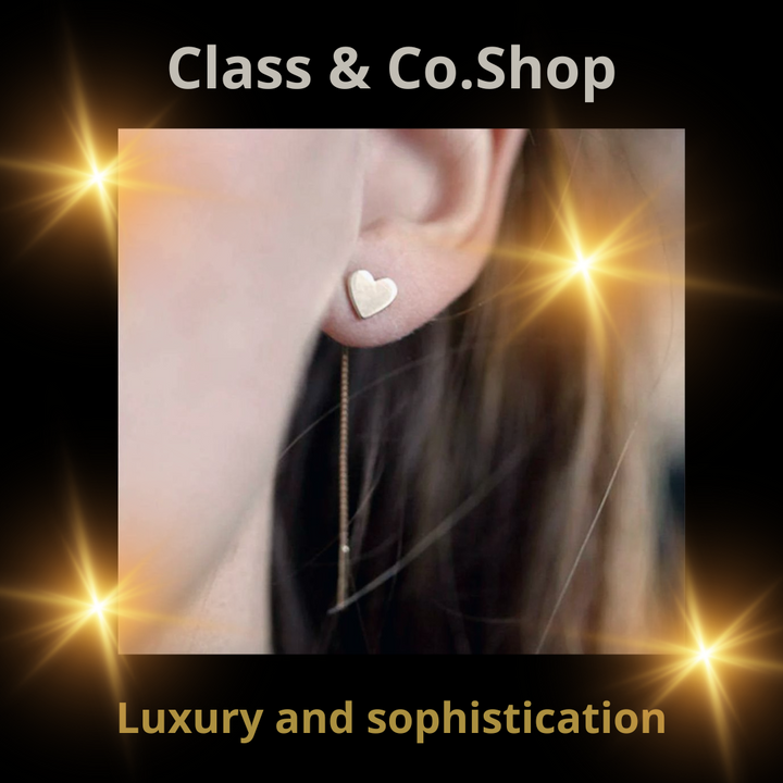 Heart Drop Earrings