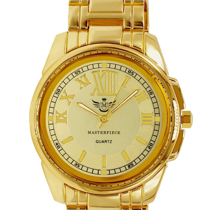 Masterpiece Classic Metal Gold Watch