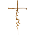 Faith Cross - Metal Wall Art