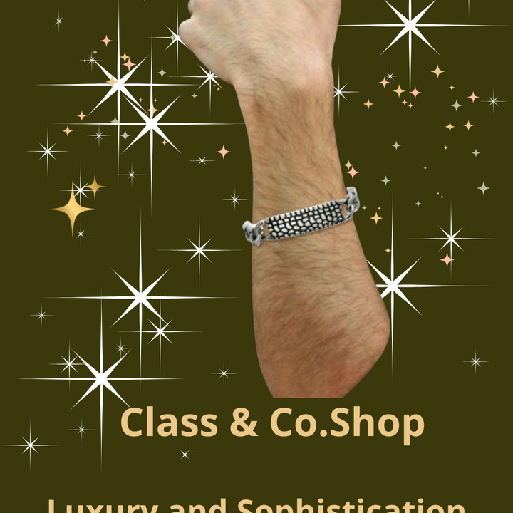 High polished (no plating) Stainless Steel Bracelet with No