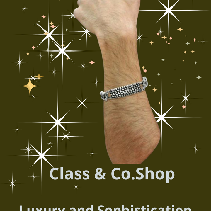 High polished (no plating) Stainless Steel Bracelet with No
