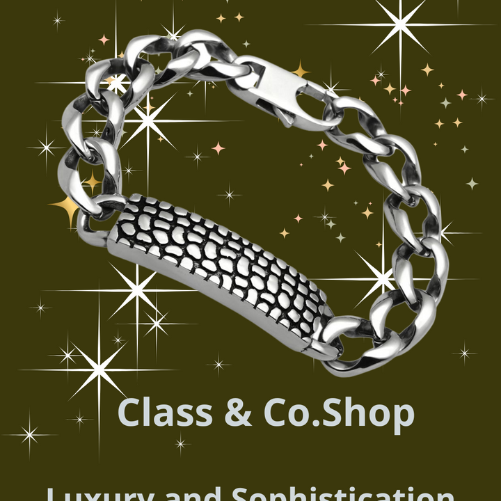 High polished (no plating) Stainless Steel Bracelet with No
