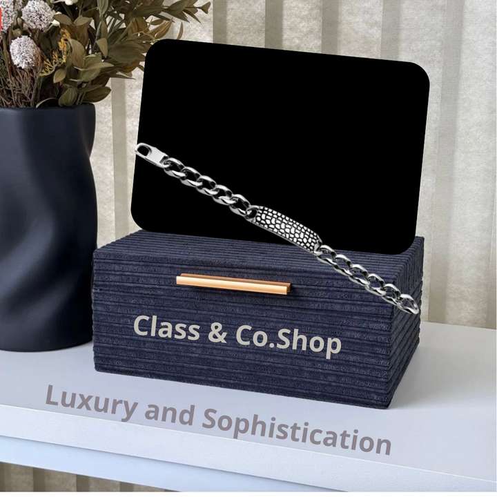 High polished (no plating) Stainless Steel Bracelet with No