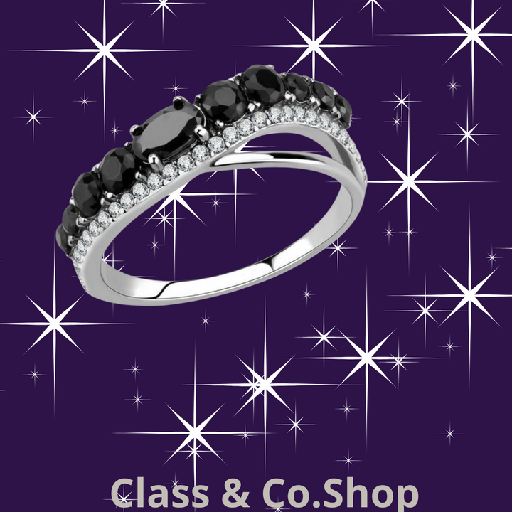 High polished (no plating) Stainless Steel Ring with AAA Grade