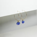 Emma Blue Hoops