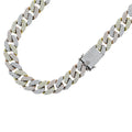 STALLION 18 MM Tricolor Cuban Chain | 9615552