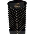 Classic Solitaire Necklaces. Silver or Gold. 10 necklaces per display.